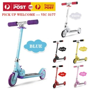 Premium Kids Child Foldable Adjustable 2-Wheel Commuter Scooter Ride On Outdoor - Picture 1 of 16