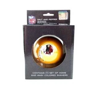 Washington Redskins Salt & Pepper Shaker Set Home Away Ceramic NFL Official - Picture 1 of 3
