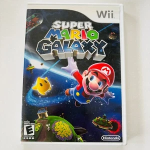 Super Mario Galaxy (Nintendo Wii, 2007) CIB TESTED SHIPS FAST! - Picture 1 of 3