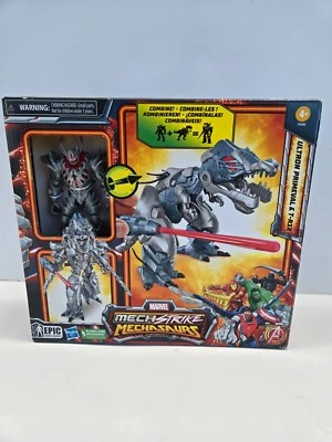 Экшн-фигурки Marvel Mech Strike Mechasaurs Ultron Primeval & T-R3X НОВЫЕ ЗАПЕЧАТАННЫЕ - Изображение 1 из 4
