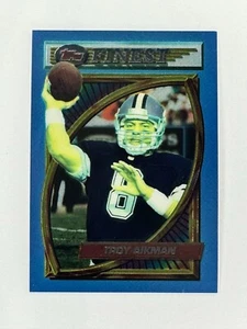 Troy Aikman 1994 Finest #202 Dallas Cowboys Salón de la fama - Imagen 1 de 3