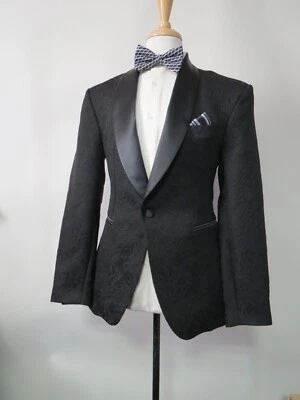 Unbranded Gorgeous Full textured slim cut Tuxedo dinner jacket 36 R - Image 1 of 4