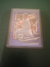 2023 DONRUSS HOLO BLUE GEORGE BRETT