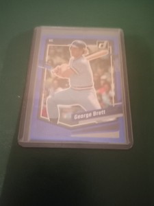 2023 DONRUSS HOLO BLUE GEORGE BRETT