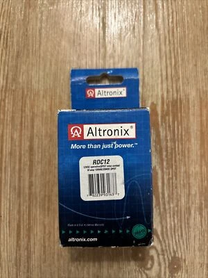 BRAND NEW IN BOX ALTRONIX RDC12 Relay Module 12VDC  DPDT CONTACTS - Image 1 of 4