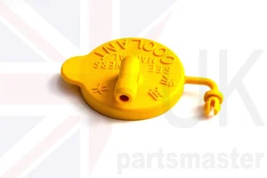 SUBARU IMPREZA TURBO 2000-2007 GENUINE COOLANT OVERFLOW BOTTLE YELLOW CAP - Picture 1 of 8