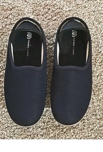 Marineblaue Mahabis Slipper Damenschuhe 6 - Bild 1 von 5