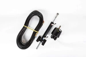 WQWJ Inboard Hydraulic Steering Kit with Helm Pump, Compact Cylinder, Tubing ... - Picture 1 of 9