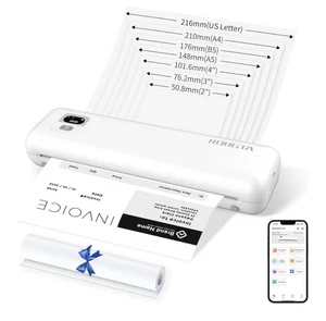 Portable Inkless Printer Wireless for School/Office/Home - Picture 1 of 5