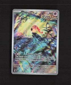 Tarjeta Pokémon Scream Tail SVP 065 Escarlata y Violeta Arte Completo Estrella Negra Promo Casi Nueva - Imagen 1 de 10