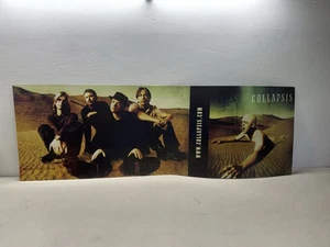 Póster promocional Collapsis “Dirty Wake” 1999 36x12” - Imagen 1 de 8