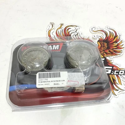 ProBEAM HDI Harley Bullet LED Amber/White Ringz Turn Signal PB-AW-ECE-1156 - Image 1 of 3