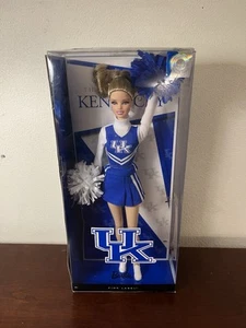 UNIVERSITY OF KENTUCKY CHEERLEADER BARBIE DOLL 2012 PINK LABEL MATTEL X9201 NIB - Picture 1 of 3