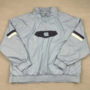 Chaqueta de Colección Carolina del Norte Tacones Alquitranados Hombres 2XL Azul 1/4 Cremallera Pullover NCAA 90s - Imagen 1 de 13