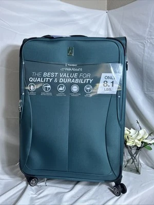 Travelpro WalkAbout 6 Large Check-in Expandable Spinner, Color: Mediterranea - Image 1 of 4