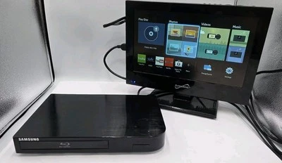 Reproductor de DVD Samsung Blu-Ray Streaming BD-HM51 sin control remoto probado funciona Foto 1 de 4