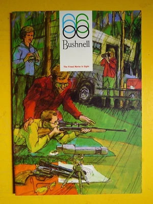 MINTY Vintage BUSHNELL Sports Optics Catalog from 1966 - Image 1 of 4
