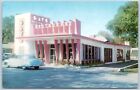 Postcard FL Clearwater Florida Gay's Restaurant 1950s Cadillac A102