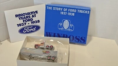 Vintage Winross Truck Story of Ford Trucks 1937-38 Propane Tanker Panel Truck - Image 1 of 4