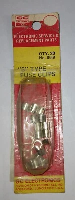 Clips de fusibles tipo "S" GC #8619 (13 piezas) Foto 1 de 2