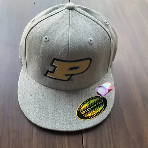 Sombrero ajustado Purdue Boilermakers NCAA Zephyr 6 7/8 - 7 1/4 tamaño - lana nuevo con etiquetas - Imagen 1 de 3