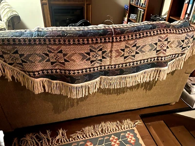 Manta Fieldcrest Cannon Sure Fit flecos suroeste 78" x 61" EE. UU. Foto 1 de 4