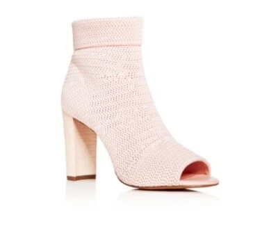 Botines calcetín de tacón alto tejido Mariah rosa claro talla 5 AVEC LES FILLES Foto 1 de 4