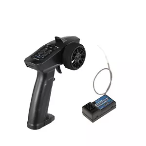 2.4Ghz Transmitter Receiver 3CH Remote Control Set For SCX10 RC Cars & Boats - Picture 1 of 12
