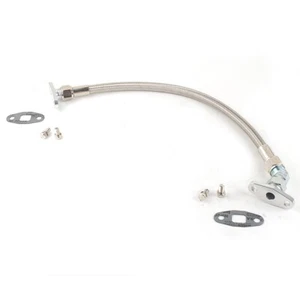 13.7" Length Oil Drain / Return Teflon Line For Garrett T3 T4 T04B T04E T60 - Picture 1 of 4