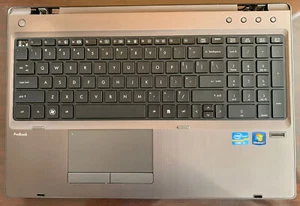OEM HP Probook 6560b Palmrest Touchpad Base Keyboard CD Drive 641204-001 - Picture 1 of 6