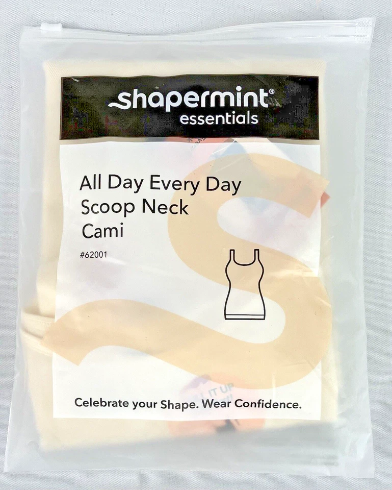 SHAPERMINT ESSENTIALS Scoop Neck & All Day Every Day Tank Cami - 62001 - XXL