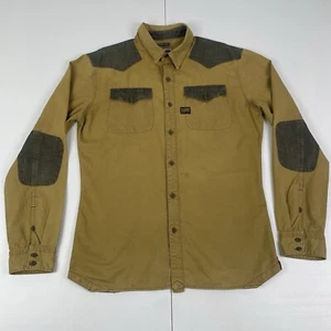 G Star Raw Originals Denim Mens Button Up Shirt Size XL - Picture 1 of 14