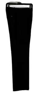 Ellen Tracy klassische schwarze elegante tropische Wollhose vorne flach Größe 10 - Bild 1 von 8