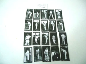 Murray's cricket cards 1912 complete set 20 limited reprint 1991 - Bild 1 von 6
