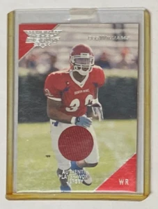 2001 Topps Debut #129 Eddie "Boo" Williams JSY RC #/999 Arkansas Razorbacks Red - Bild 1 von 1