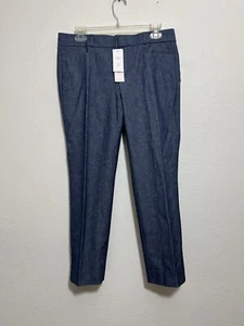 Pantaloni Sloan Banana Republic taglia 6 Petite blu vita media nuovi con etichetta - Foto 1 di 4