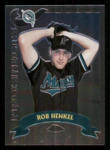 2002 Topps Chrome Traded #T120 Rob Henkel RC - Picture 1 of 2