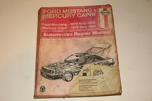 Haynes Repair Manual 36050 Ford Mustang 1979-1993 Mercury Capri 1979-1986 - Picture 1 of 5
