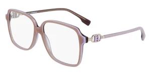 New Karl Lagerfeld KL-6091 238 Beige & Lilac Eyeglasses 56/13/140 - Picture 1 of 4
