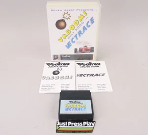 Vaboom! Vectrace GCE Vectrex Homebrew 2-in-1 Cart Ronen Habot 2000 NIB CIB - Picture 1 of 9
