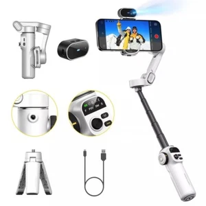 Gimbal Stabilizer for iPhone, iPhone Gimbal with AI Tracking Sensor for Vlog ... - Picture 1 of 9