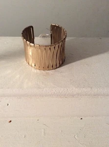 Kenneth Cole New York goldfarben geflochtenes Armreif Armband 38 $ #464 - Bild 1 von 9