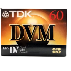 TDK Mini DV Digital Video Cassette - DVM60, DVM60ME - New Sealed - Picture 1 of 5