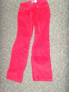 Girls holiday GUC red pants jeans size 10 regular Gap winter Valentines Day cute - Picture 1 of 1