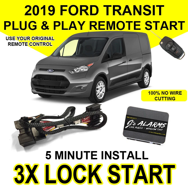 2018 Ford Explorer SUV Remote Start Plug & Play Easy Install 3x Lock Fo2