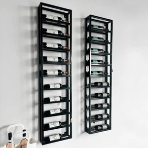 Metal Wine Rack, Steel Wine Rack, Industrial Wine Rack, 10 Bottles - Picture 1 of 2