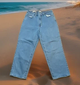 Women's High-Rise Vintage Retro Straight Jeans Universal Thread Size 10/30R - Picture 1 of 8