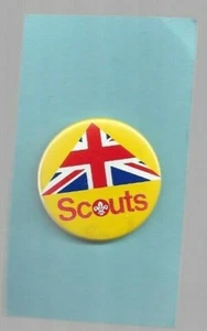 Scouts - Button Badge - 45mm dia. - UK FREEPOST - Picture 1 of 1