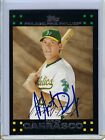 Oakland A's Chris Denorfia 2007 Topps Update Signed Card # Uh40 Auto