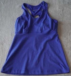 Canotta sportiva Marika Tek donna taglia S blu racerback - Foto 1 di 8